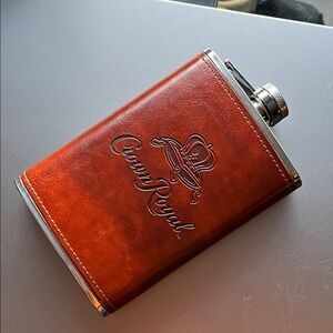Brown Leather Flask